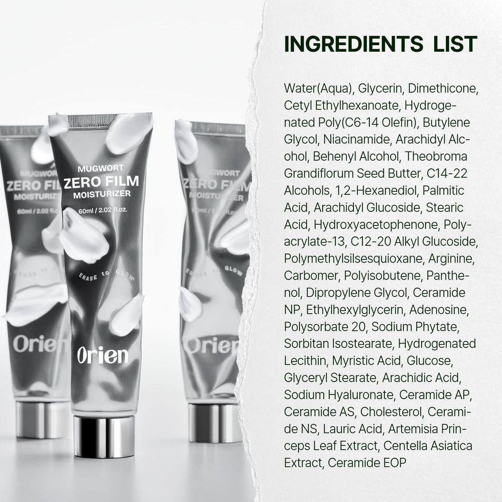 Orien Mugwort Zero Film – idéal pour intégrer facilement votre routine quotidienne.