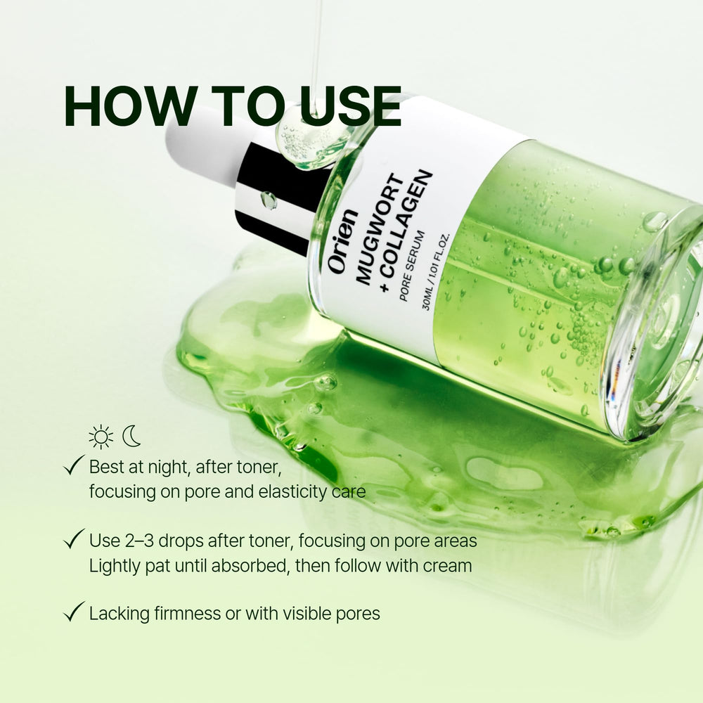 Orien Mugwort Pore Serum peau sensible