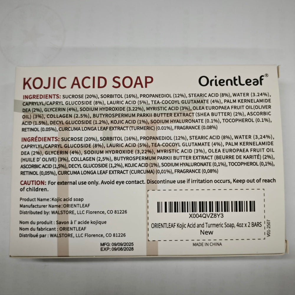 ORIENTLEAF Texture onctueuse visuel agréable pour visage et corps