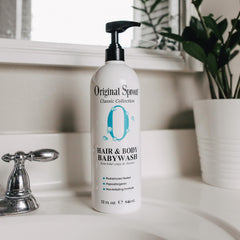 Original Sprout Bébé Gel Douche – texture légère et rinçage facile.