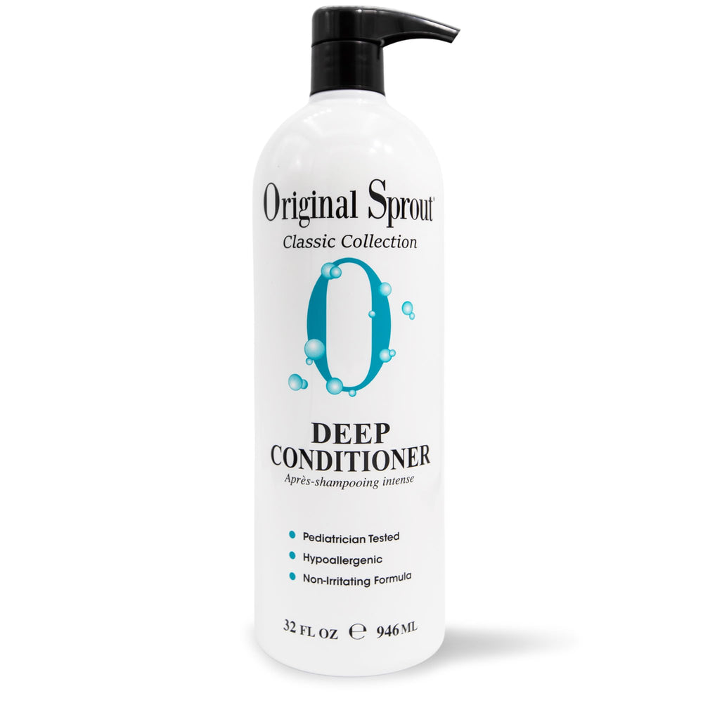 Conditionneur profond Original Sprout, bouteille 946 ml prête pour tous types de cheveux.