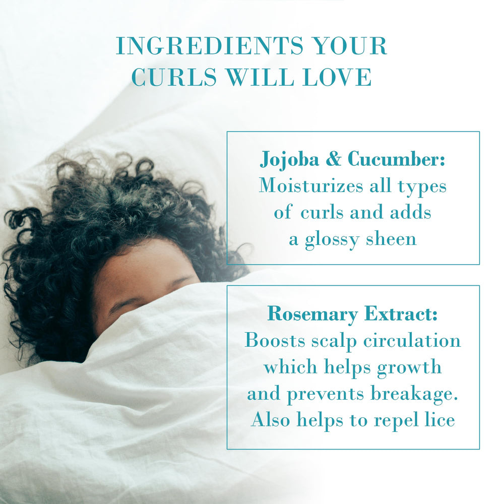 Convient à tous types de cheveux et textures avec Original Sprout Curl Calmer.