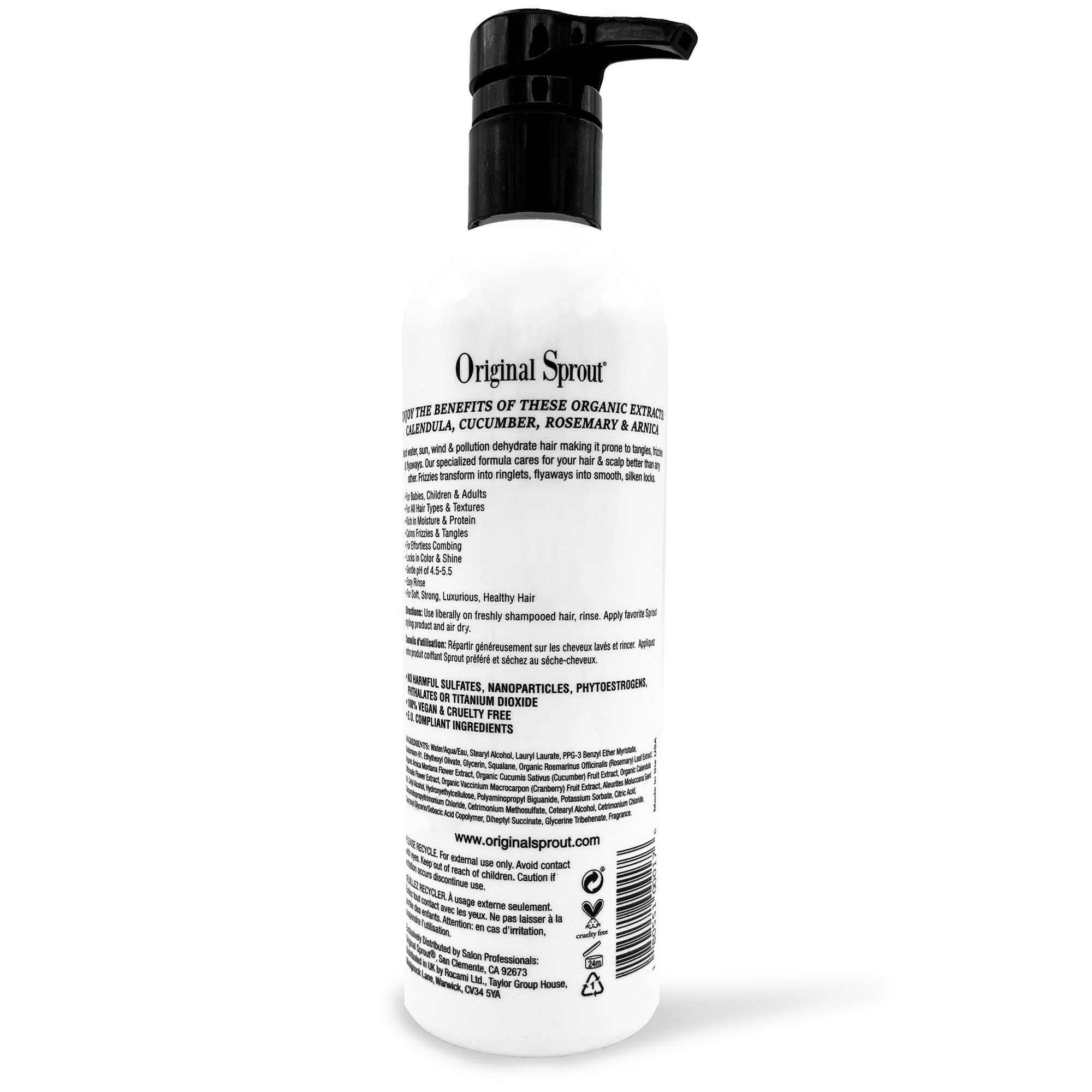 Original Sprout kukui huile nourrissante pour cheveux plus forts et souples.