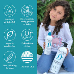 Original Sprout Miracle Detangler Spray — Ingrédients calendula romarin concombre pour routine douce.
