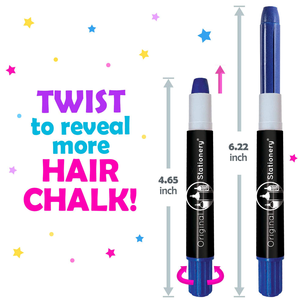 Original Stationery crayons-cheveux-vibrants pour styles rapides et amusants.