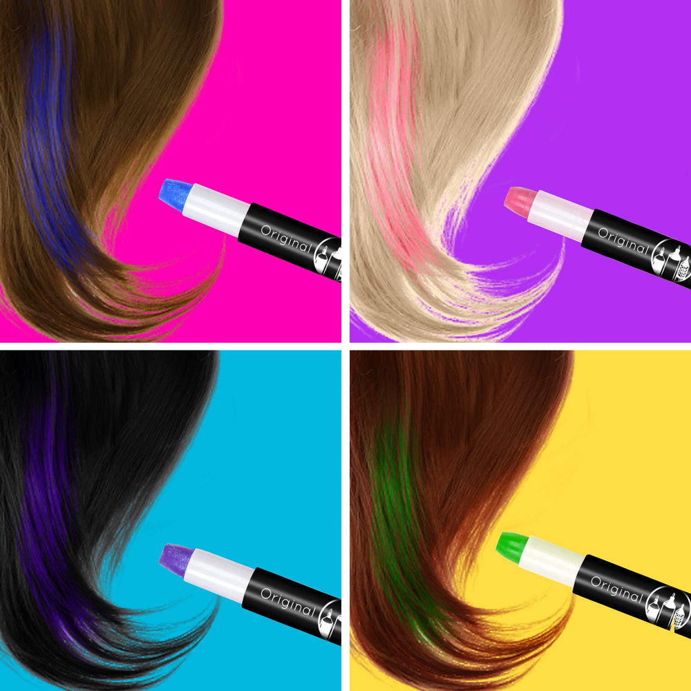 Original Stationery ensemble-dix-crayons-cheveux offrant des possibilités créatives.