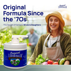 Original Udder Balm crème épaisse mains-pieds, meilleure tenue et protection contre la sécheresse.
