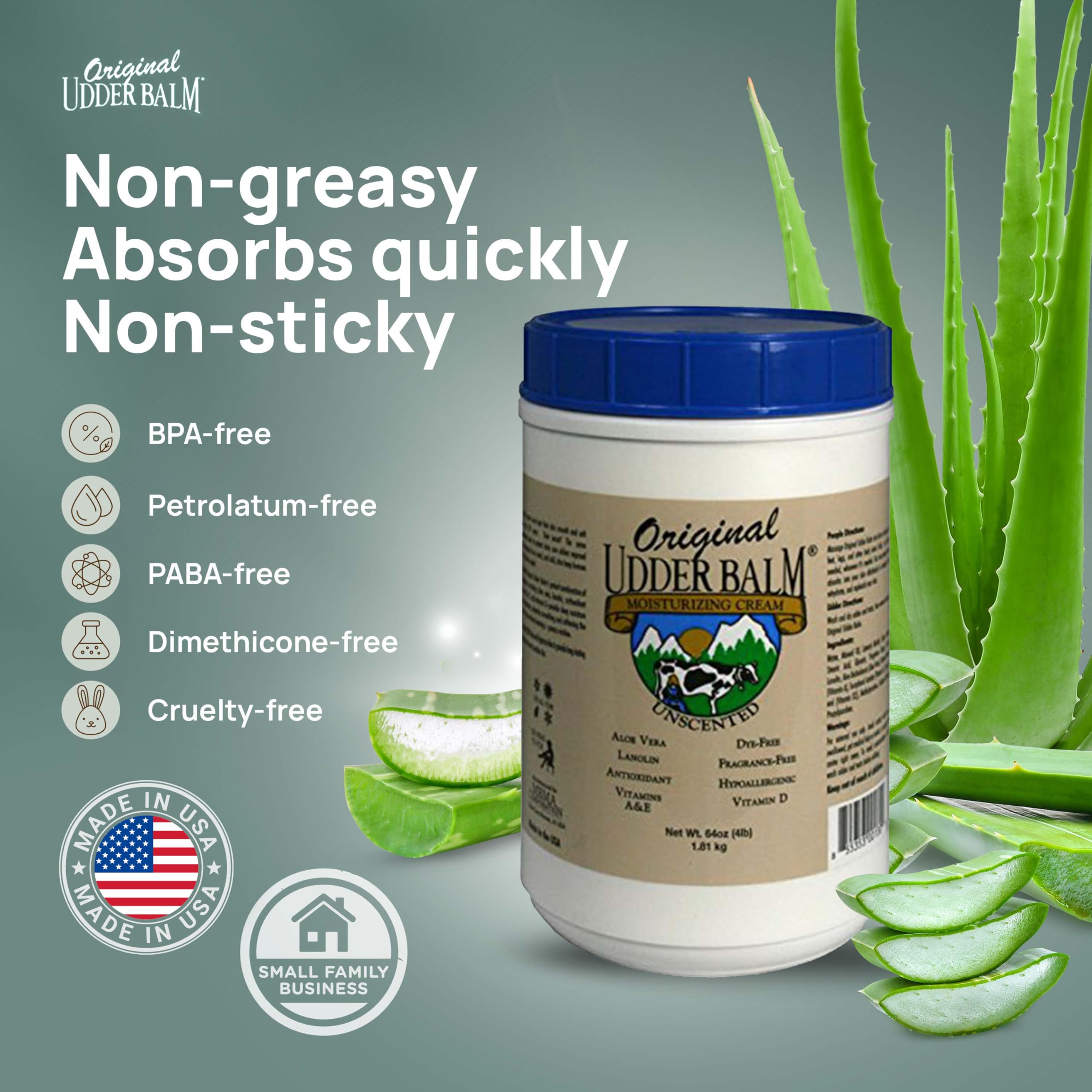Original Udder Balm usage pro pour infirmières et fermiers