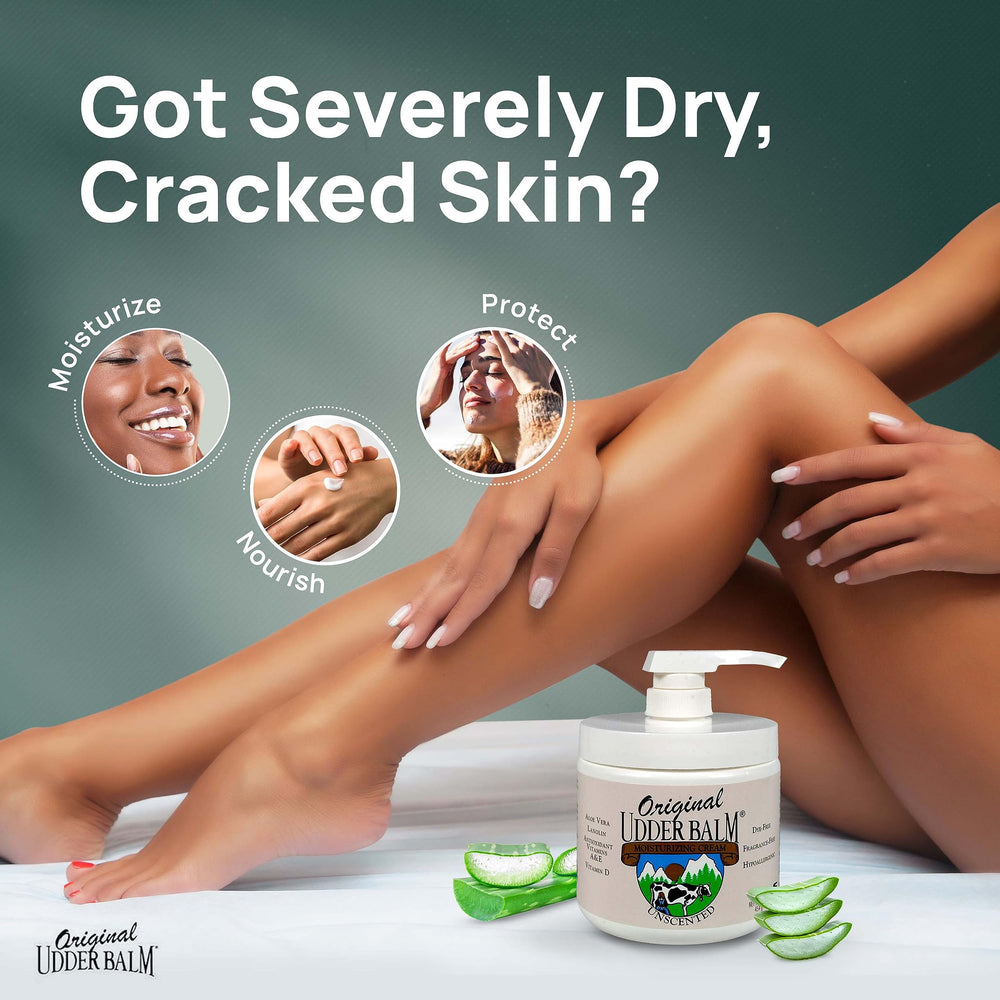 Original Udder Balm – soin visage hydratant, sans parfum.