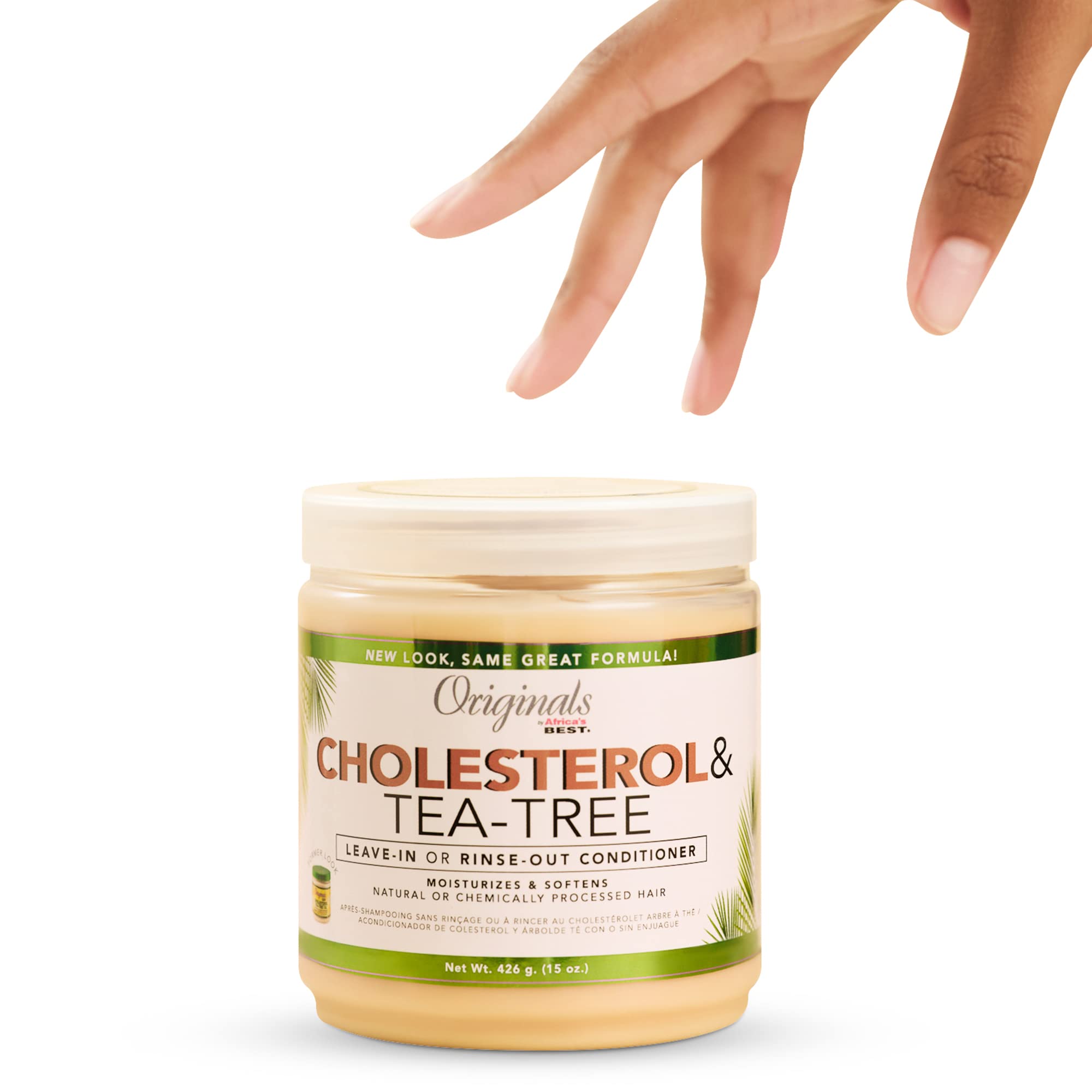 Texture crème d'Originals by Africa's Best qui nourrit les cheveux.
