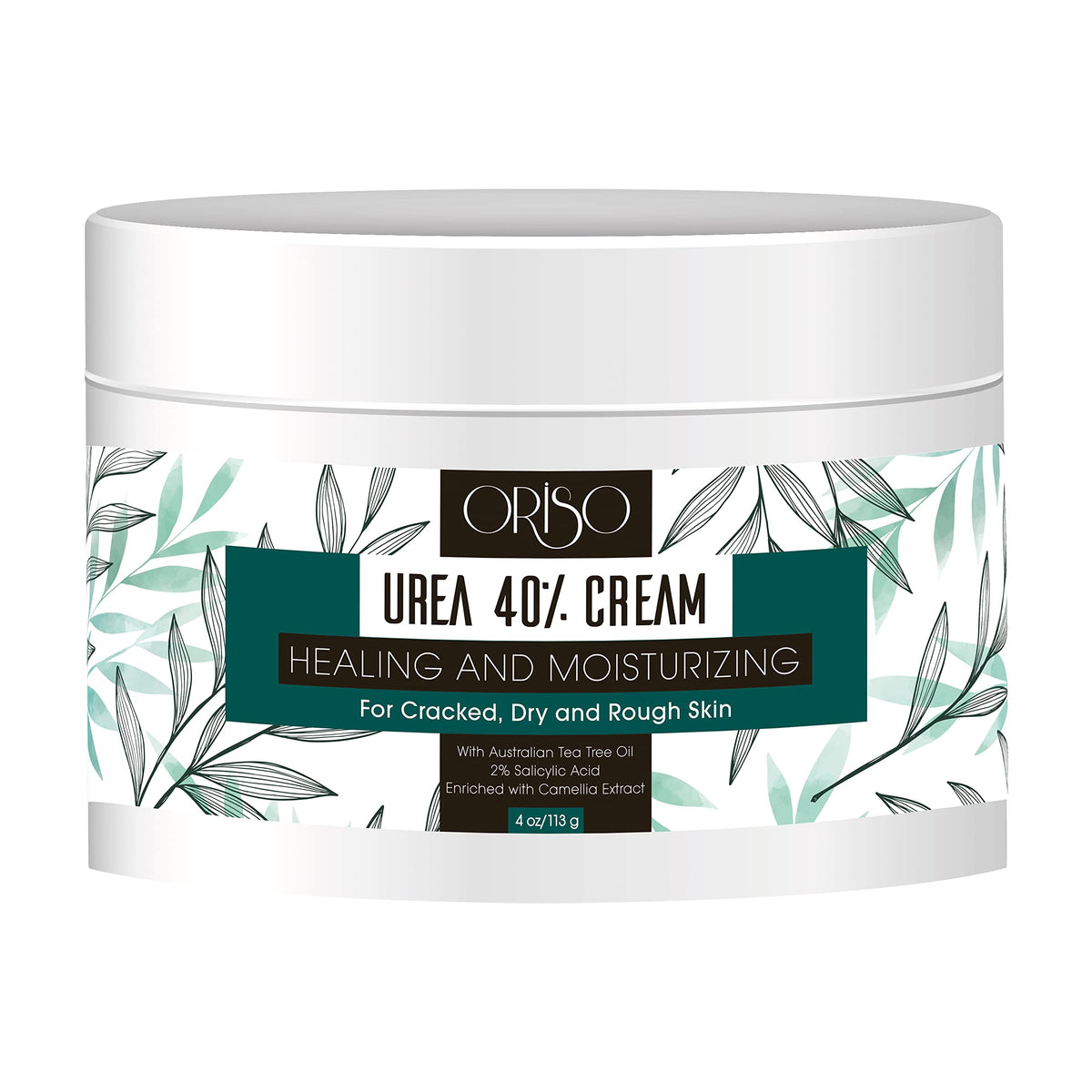 ORISO Crème Urée 40% pour pieds — hydratation intensive et talons lisses