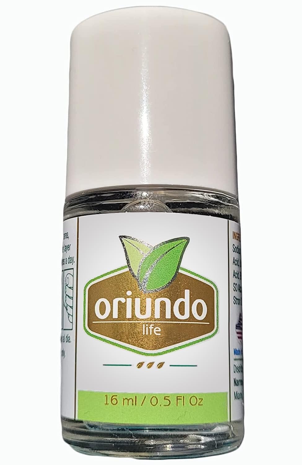 Bouteille Oriundo Natural Life, soin des ongles nourrissant pour contrer la détérioration.