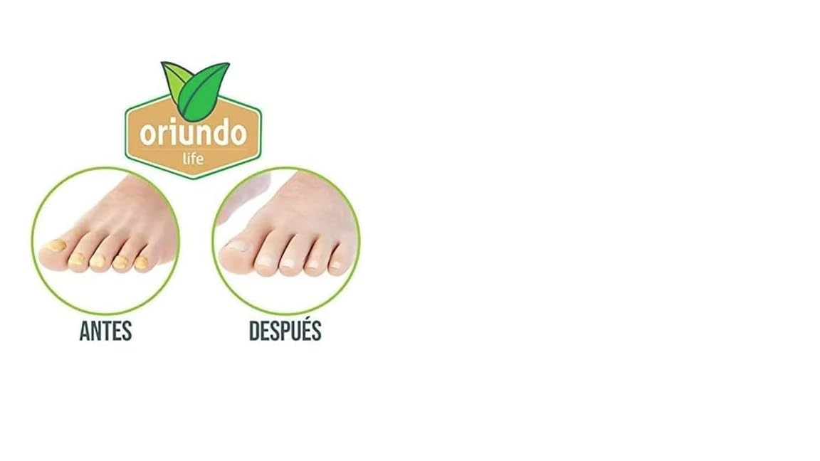 Ingrédients 9 composants, Oriundo Natural Life pour le soin ciblé des ongles.