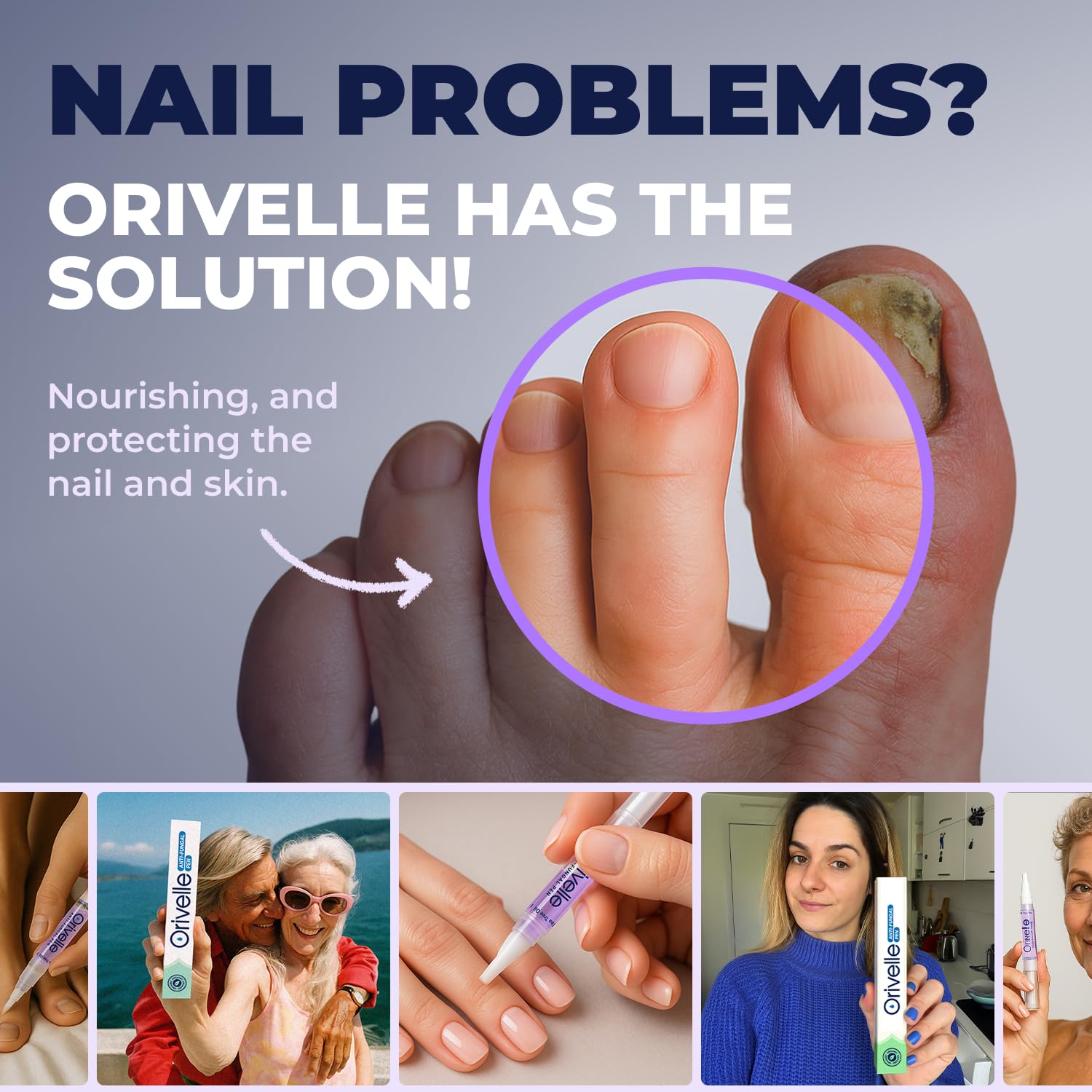Orivelle qualité fiable: ingrédients soigneusement choisis pour des ongles plus sains.