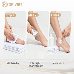 Orivibe: recharge USB-C offrant une utilisation sans piles.