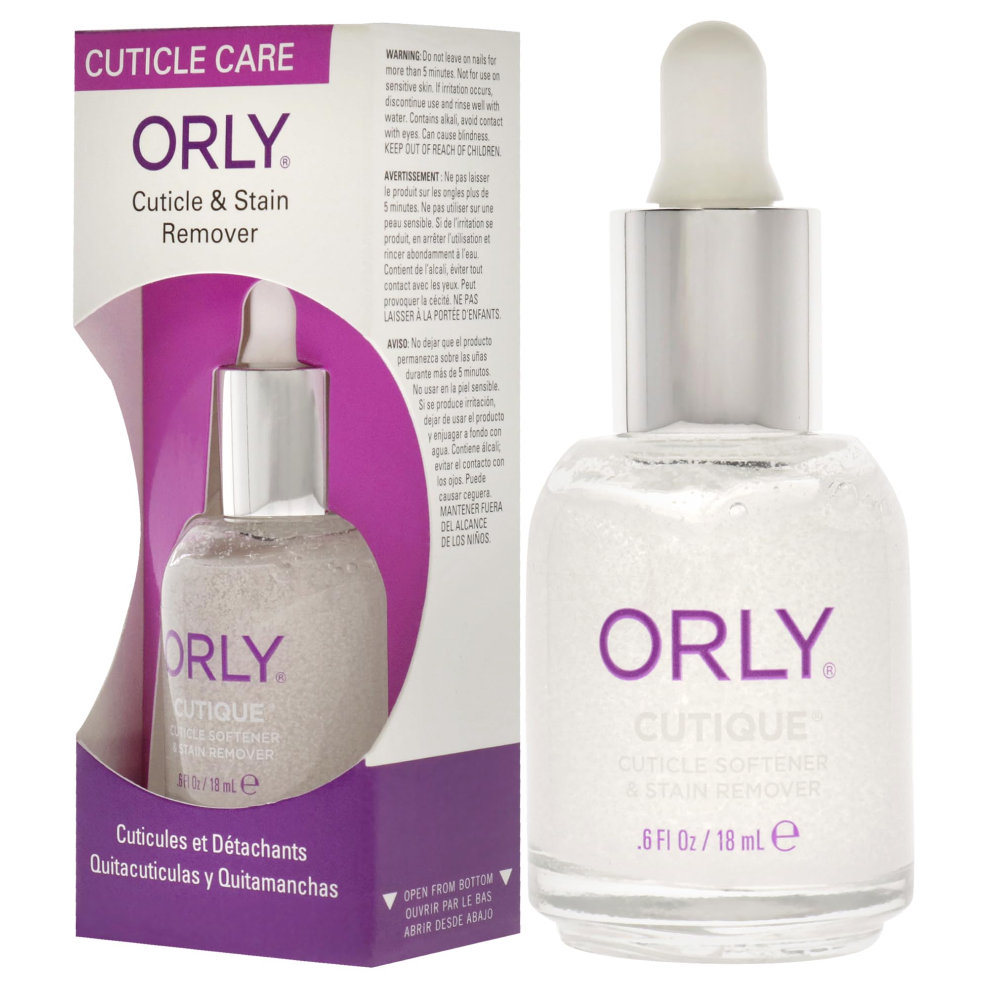Orly application soin cuticule: routine rapide pour des cuticules propres