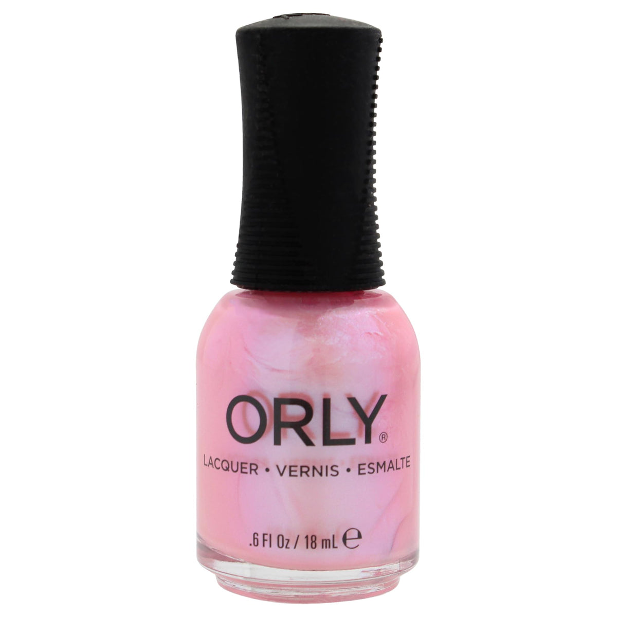 Orly Aqua Aura vernis pétales eau pale, fini perle subtil pour un style quotidien