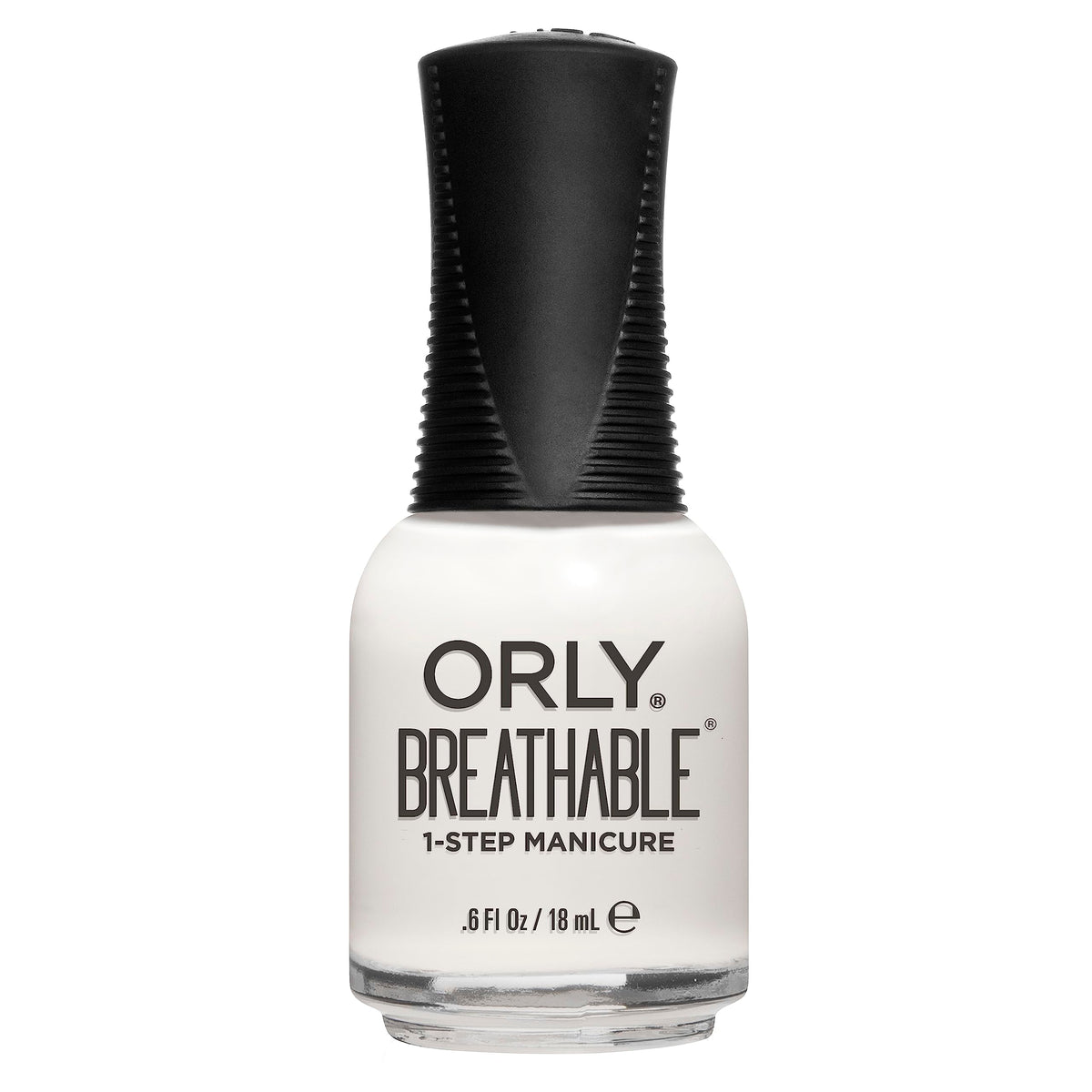 Orly Breathable Nail Color, bouts blancs: tenue longue durée pour ongles élégants et sains.
