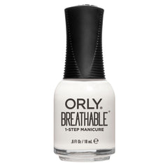Orly Breathable Nail Color, bouts blancs: tenue longue durée pour ongles élégants et sains.