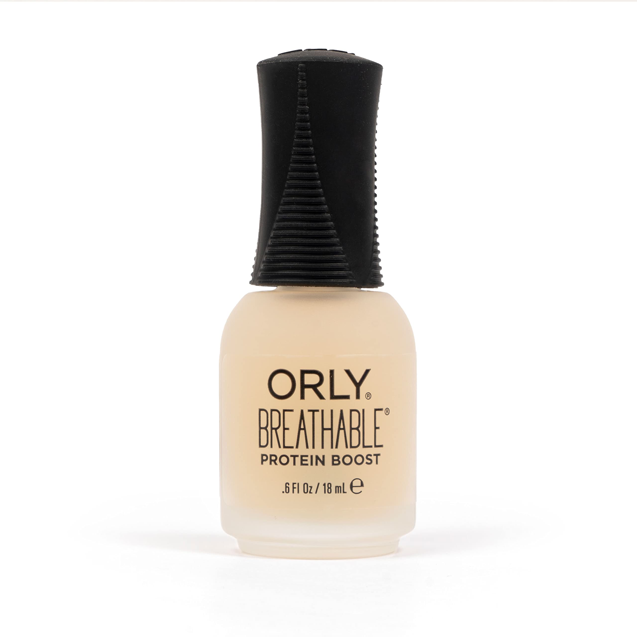 Orly Breathable Protein Boost : bouteille montrant soin des ongles renforcés et souples.