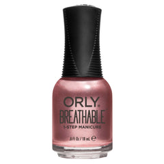 Vernis Orly Breathable Soul Sister, bouteille élégante et couleur durable, pour une application lisse et longue tenue.