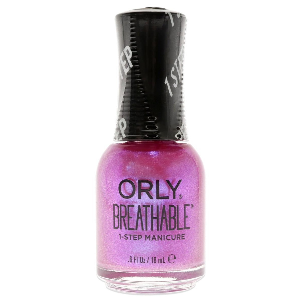 Orly Breathable – bouteille montrant la teinte Fleur Sauvage pour des ongles sains.