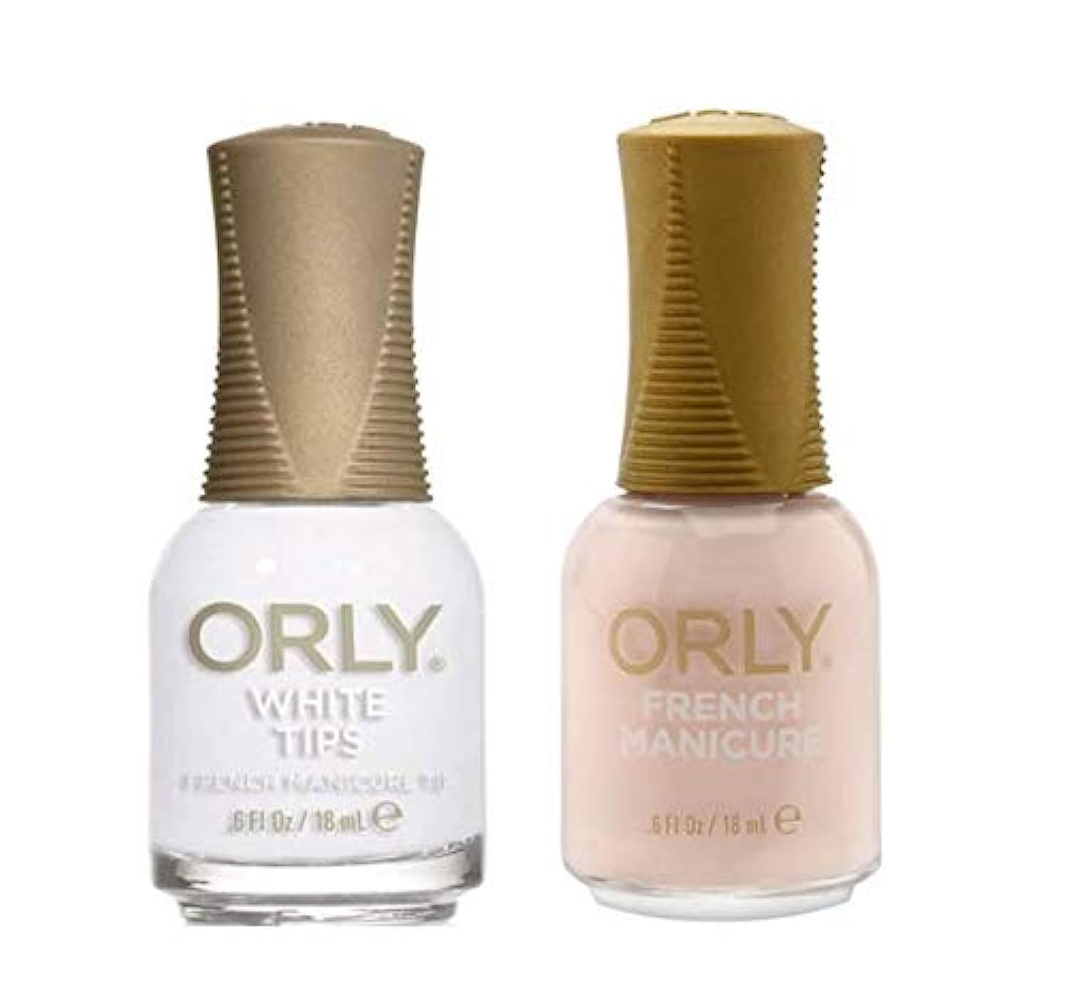Orly pointes blanches, vernis creme pour une manucure francaise nette et elegante
