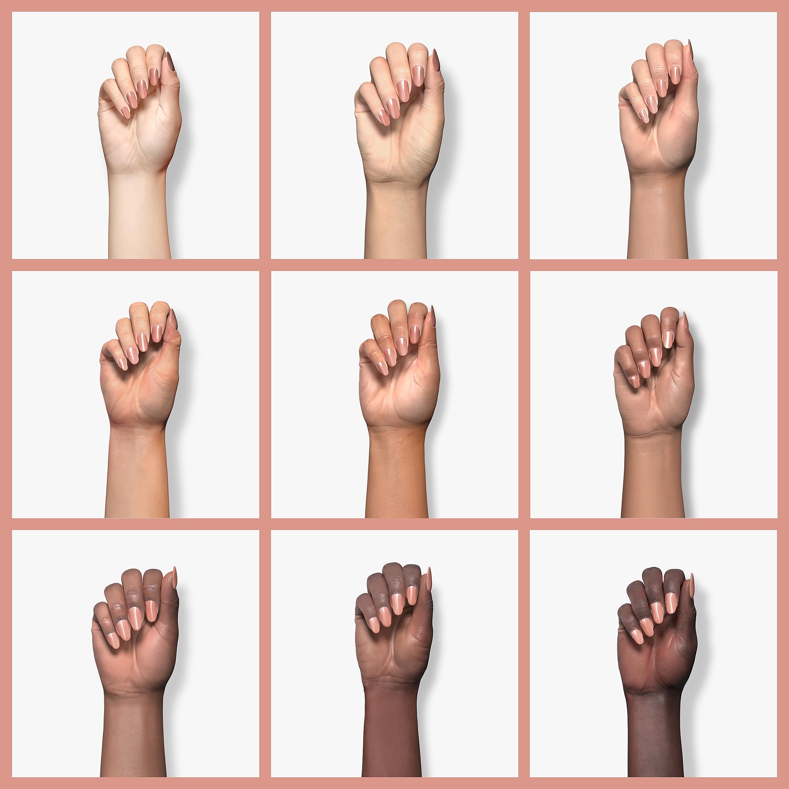 Échantillon couleur Lueur Intérieure sur ongle: rendu lumineux et tenue potentielle.