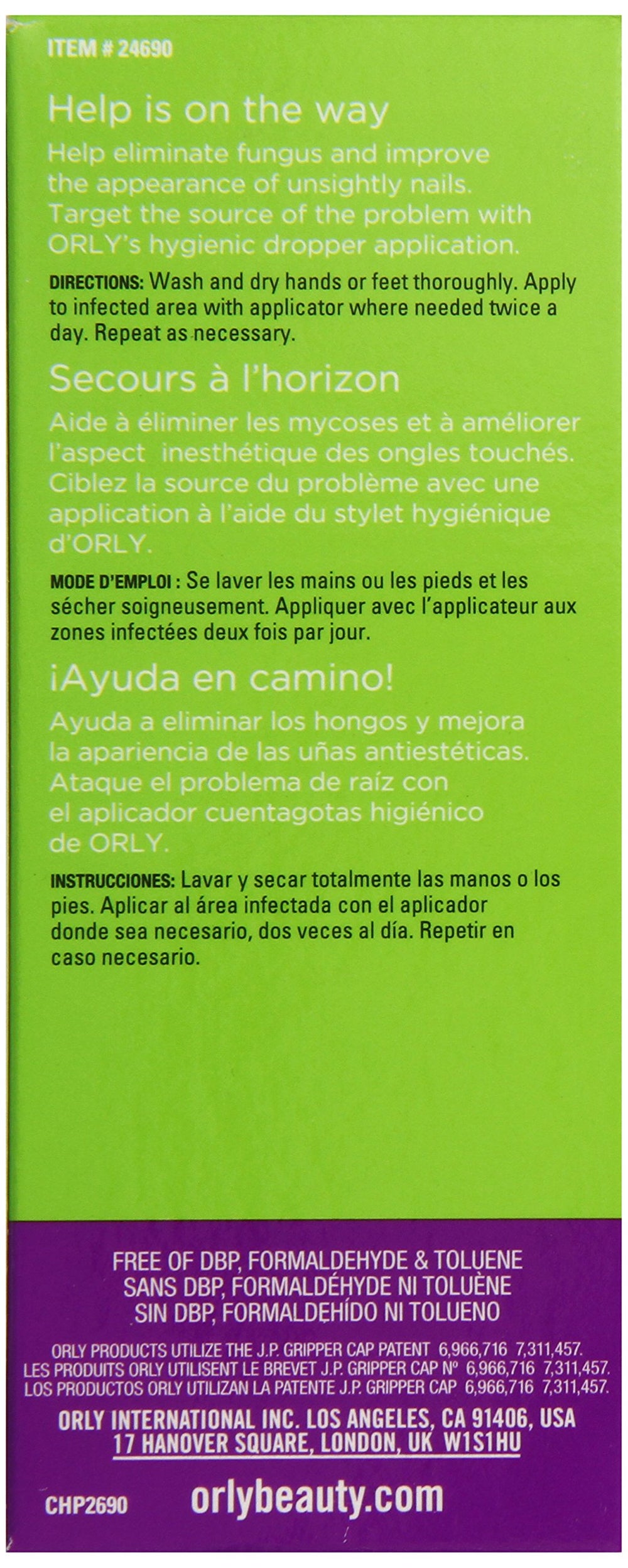 Orly Fungus MD – emballage relooké, expérience premium et esthétique.