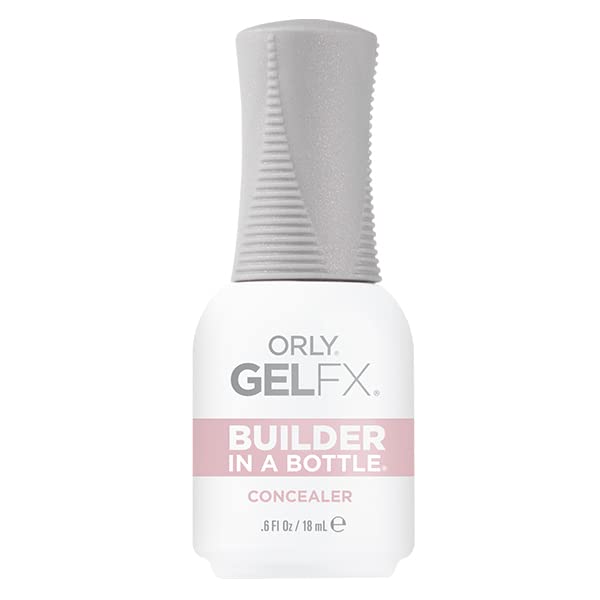Orly GelFX Builder en flacon avec pinceau Guardian intégré pour application rapide et propre.