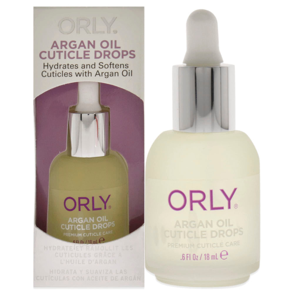 Orly Gouttes d'Huile d'Argan Cuticules - flacon goutte pour hydrater les cuticules
