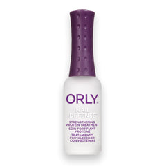 Orly Nail Defence, bouteille montrant l’usage en base protectrice et fortifiante pour les ongles.