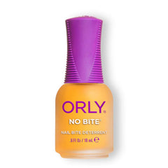 Orly No Bite avec sa brosse-applicateur pour une application rapide et uniforme sur les ongles.