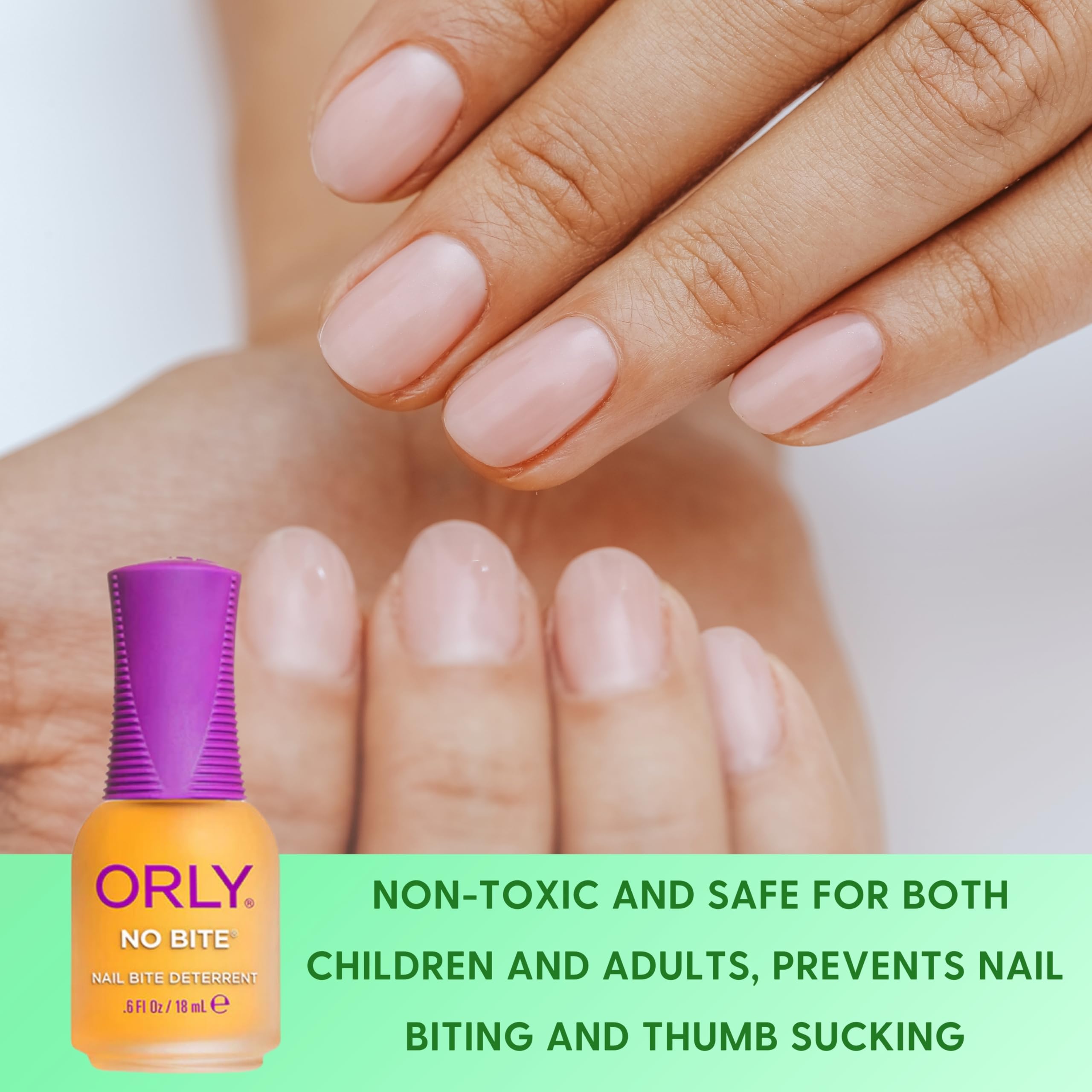 Orly No Bite, formule vegan et cruelty-free, choix éthique pour vos soins des ongles.