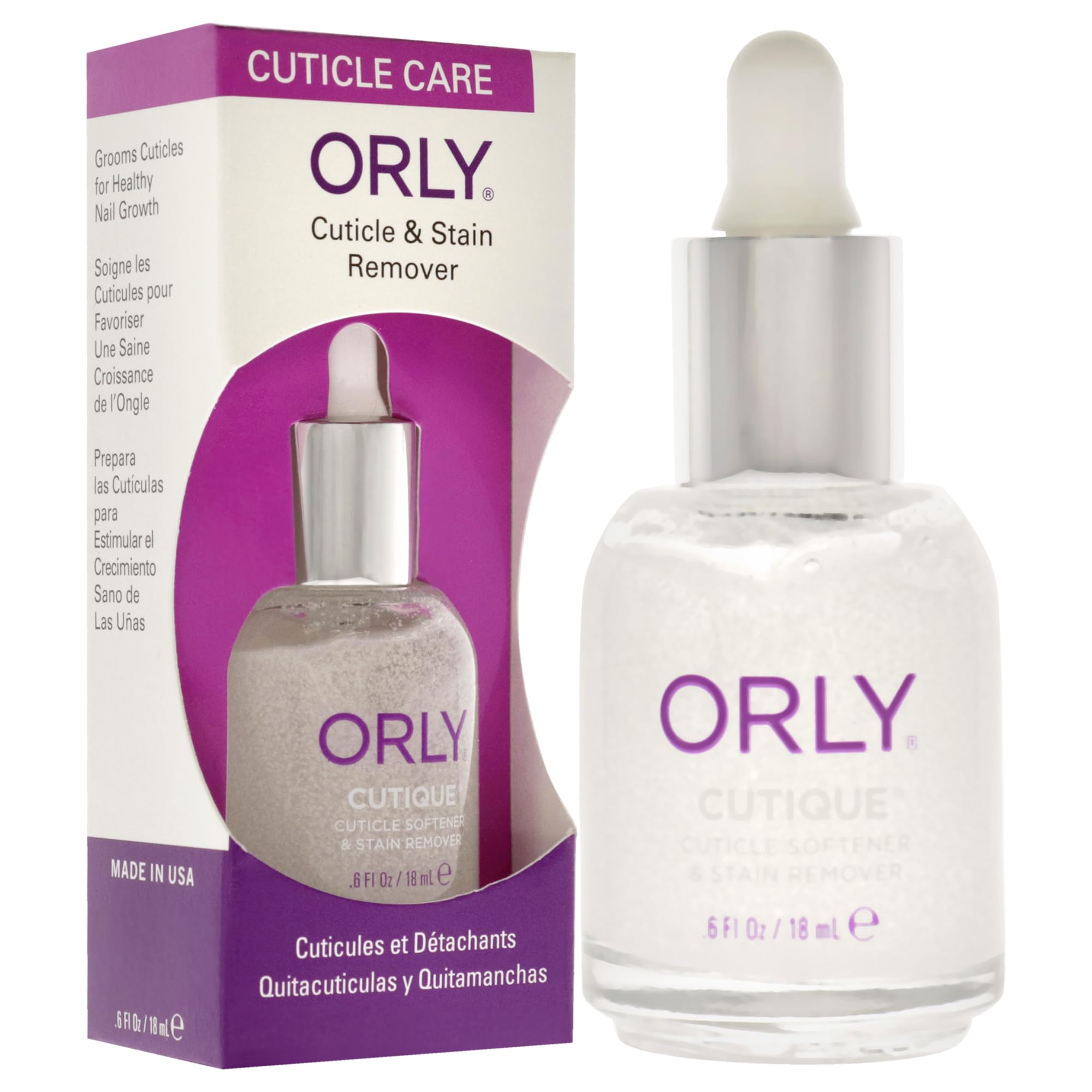 Orly ongles plus brillants: révèle une propreté visible et éclat naturel