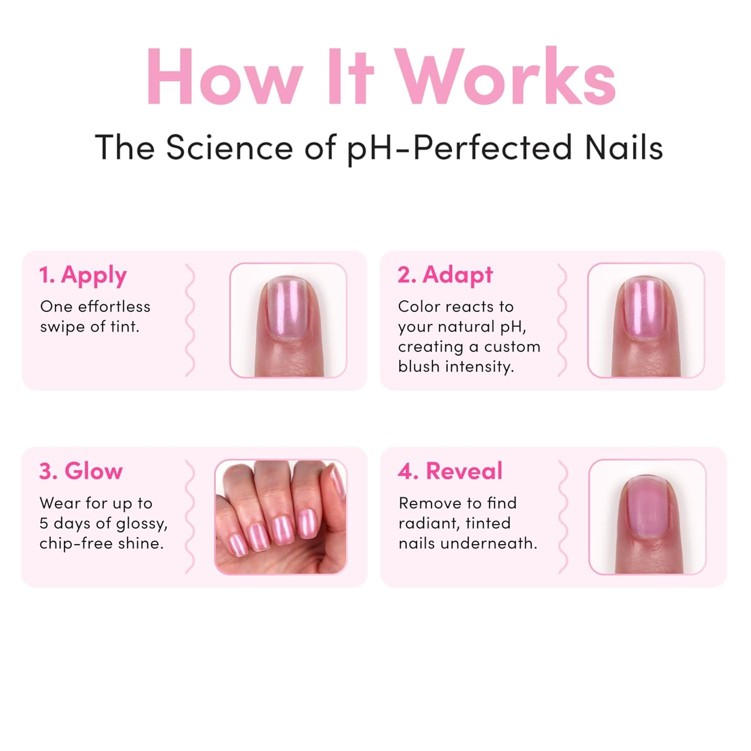 Orly pH Perfector ongles avec reflets argentés et couleur durable