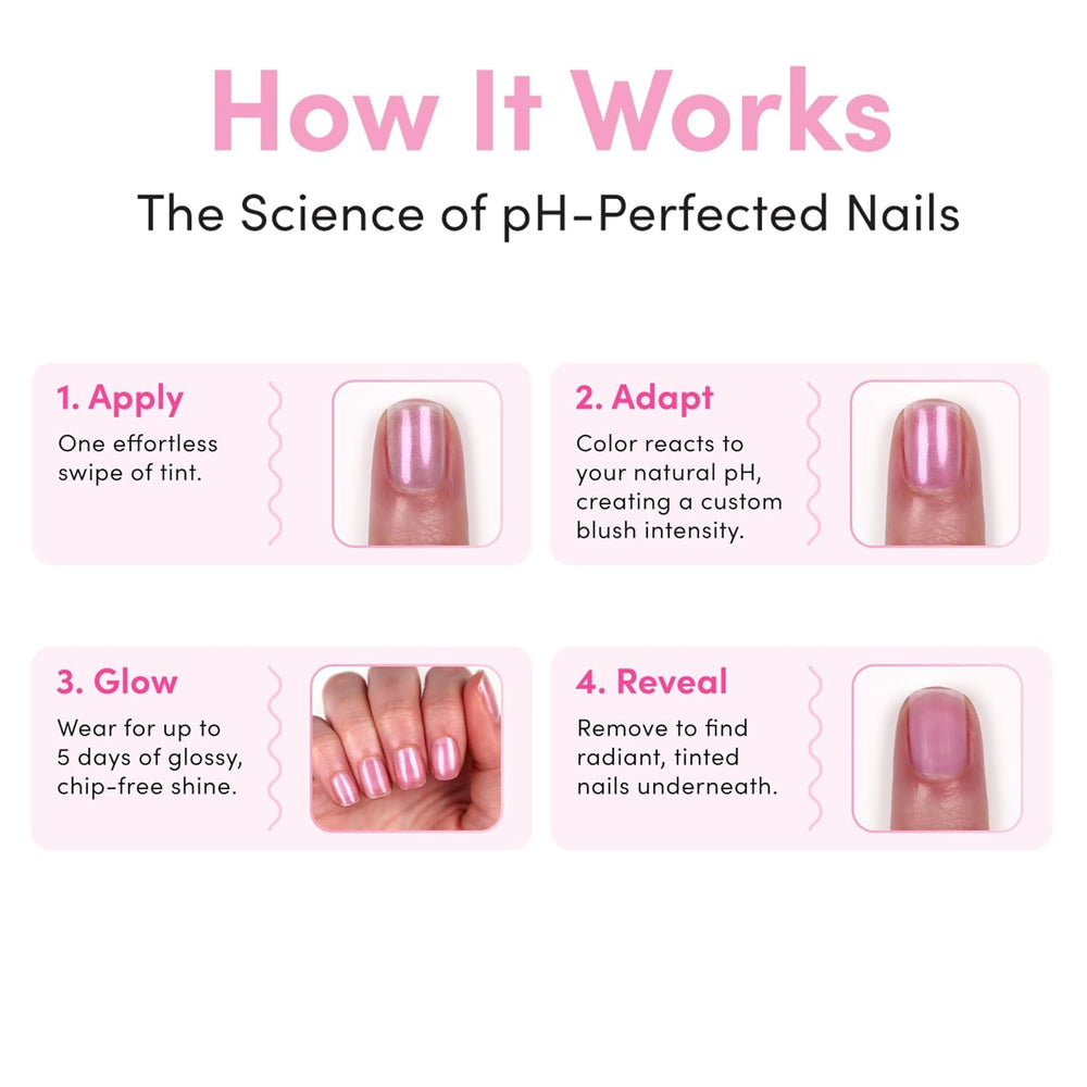Orly pH Perfector ongles avec reflets argentés et couleur durable