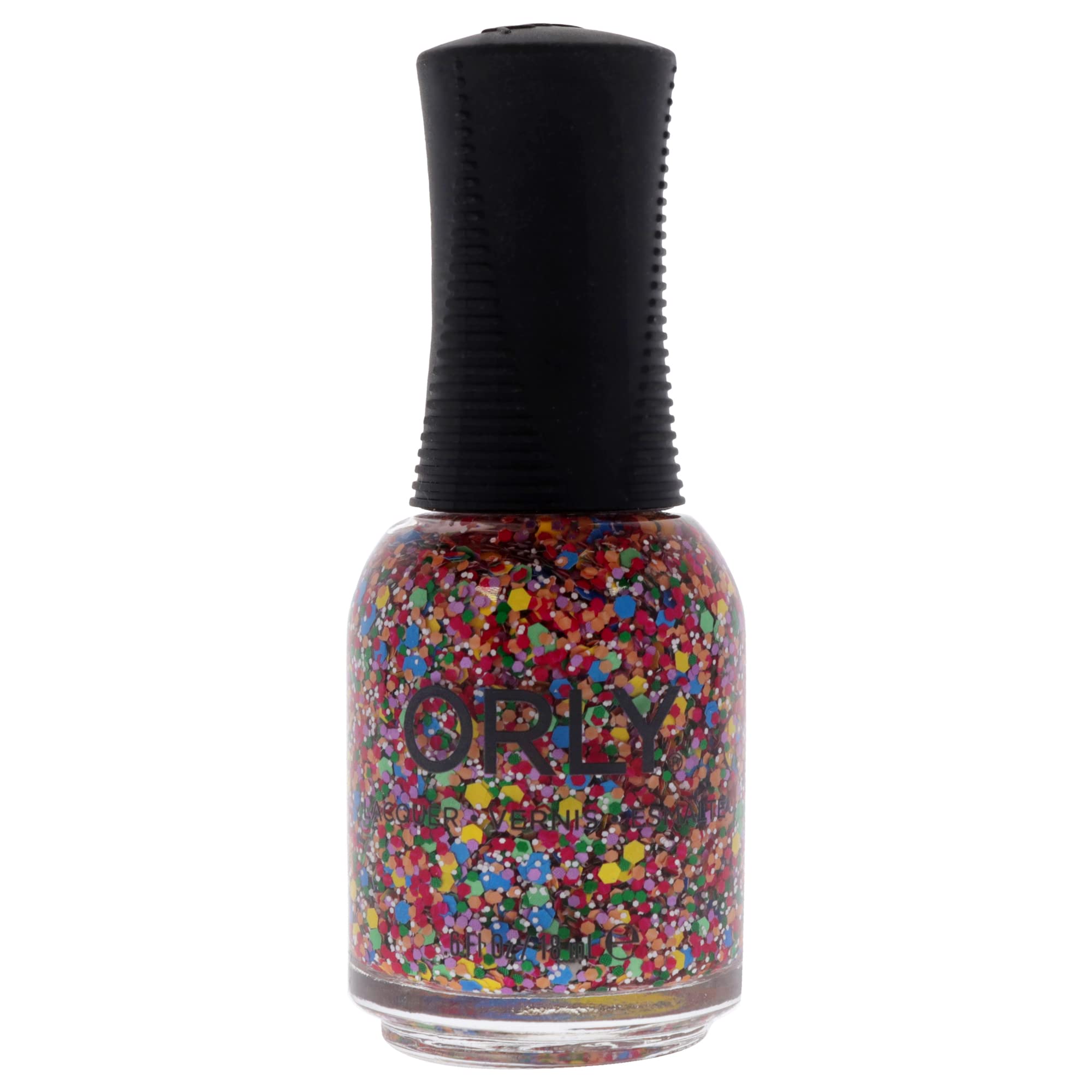 Orly Turn it Up, gros plan sur la bouteille, couleur éclatante et tenue potentielle.
