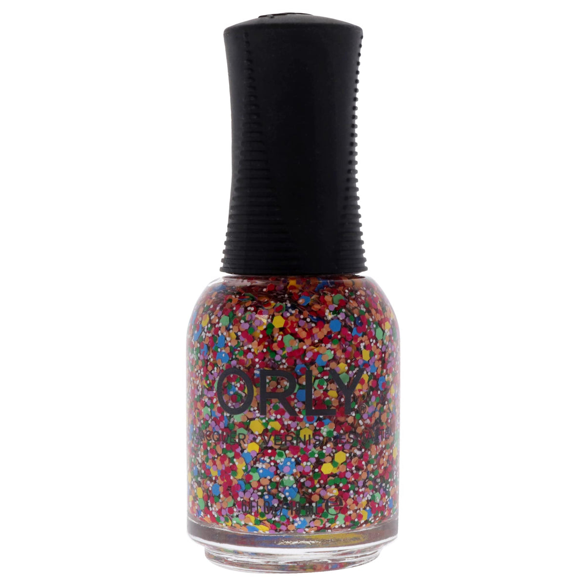 Orly Turn it Up, gros plan sur la bouteille, couleur éclatante et tenue potentielle.