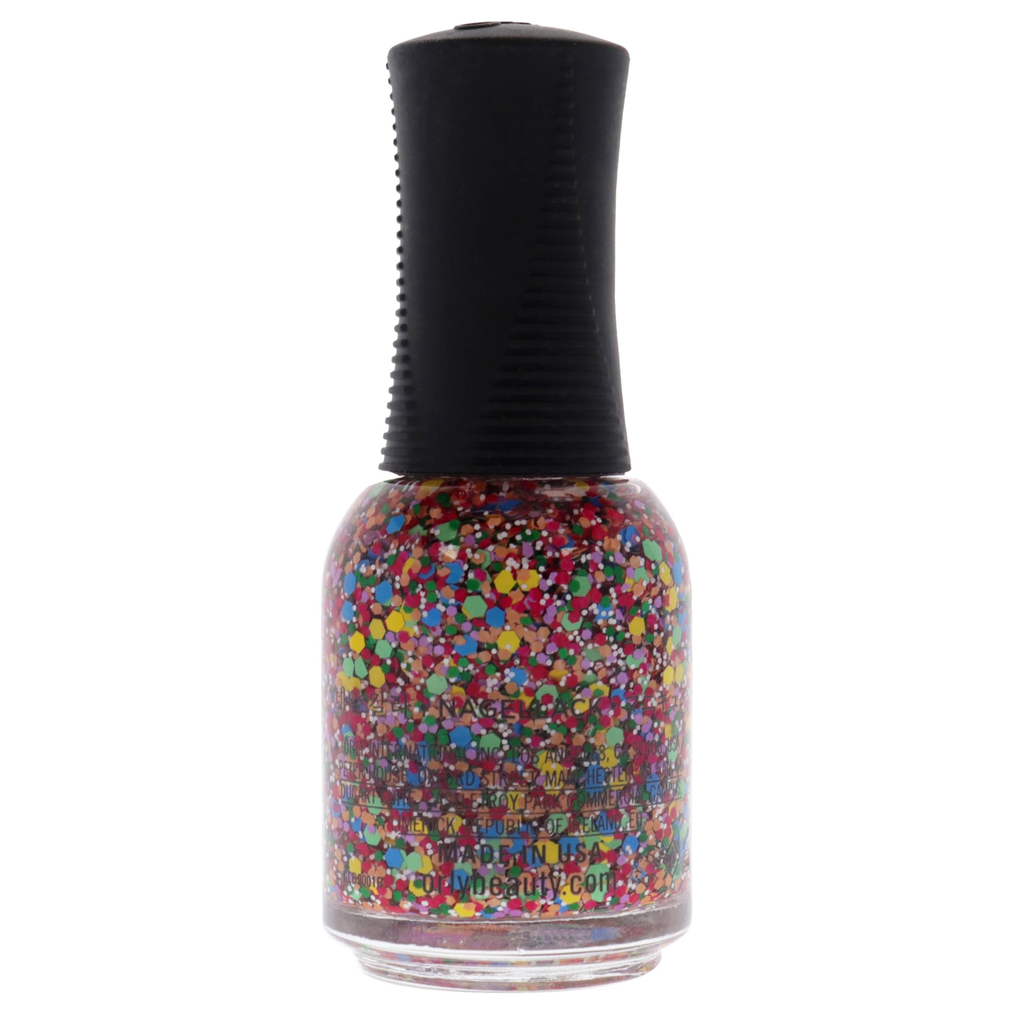 Orly Turn it Up – zoom sur le pinceau, application précise et fini brillant.