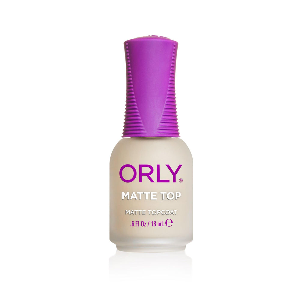 Orly Vernis finition-mat 0,6 oz pour une finition mate durable des ongles.