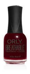 Orly Namaste Healthy, vernis respirant avec applicateur pour une application précise.