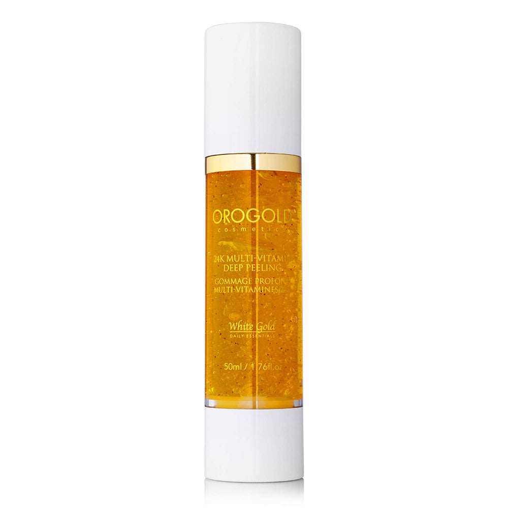 Orogold infusion nourrissante vitamine C/E mandelique – revitalise et clarifie la peau.