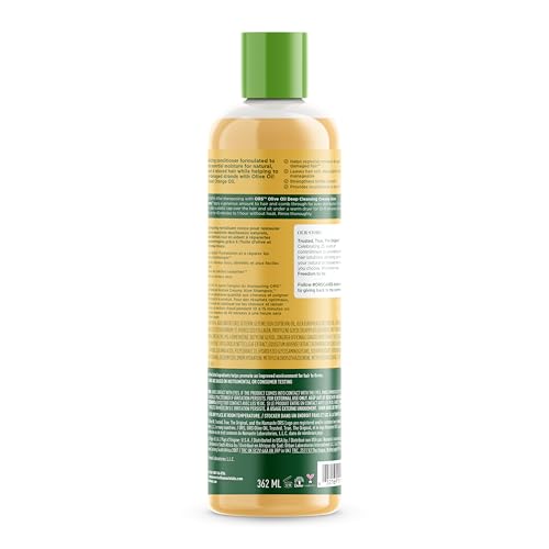 ORS Conditionneur etiquette huile d’orange, parfum frais et soin nourrissant.