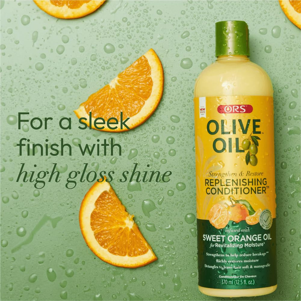 ORS Conditionneur sans sulfates, formule douce pour les cheveux.