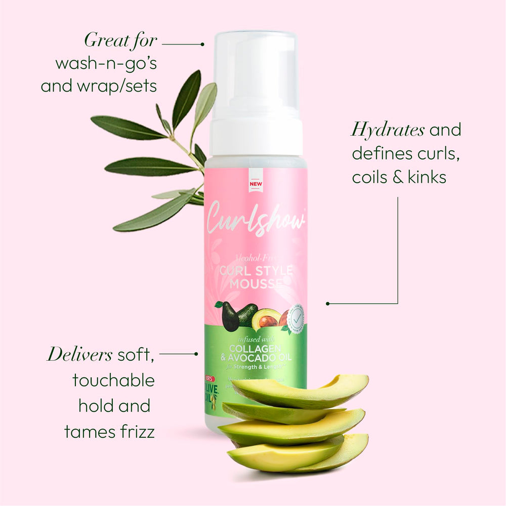 ORS Curlshow Mousse – boucles définies sans lourdeur, aspect naturel.