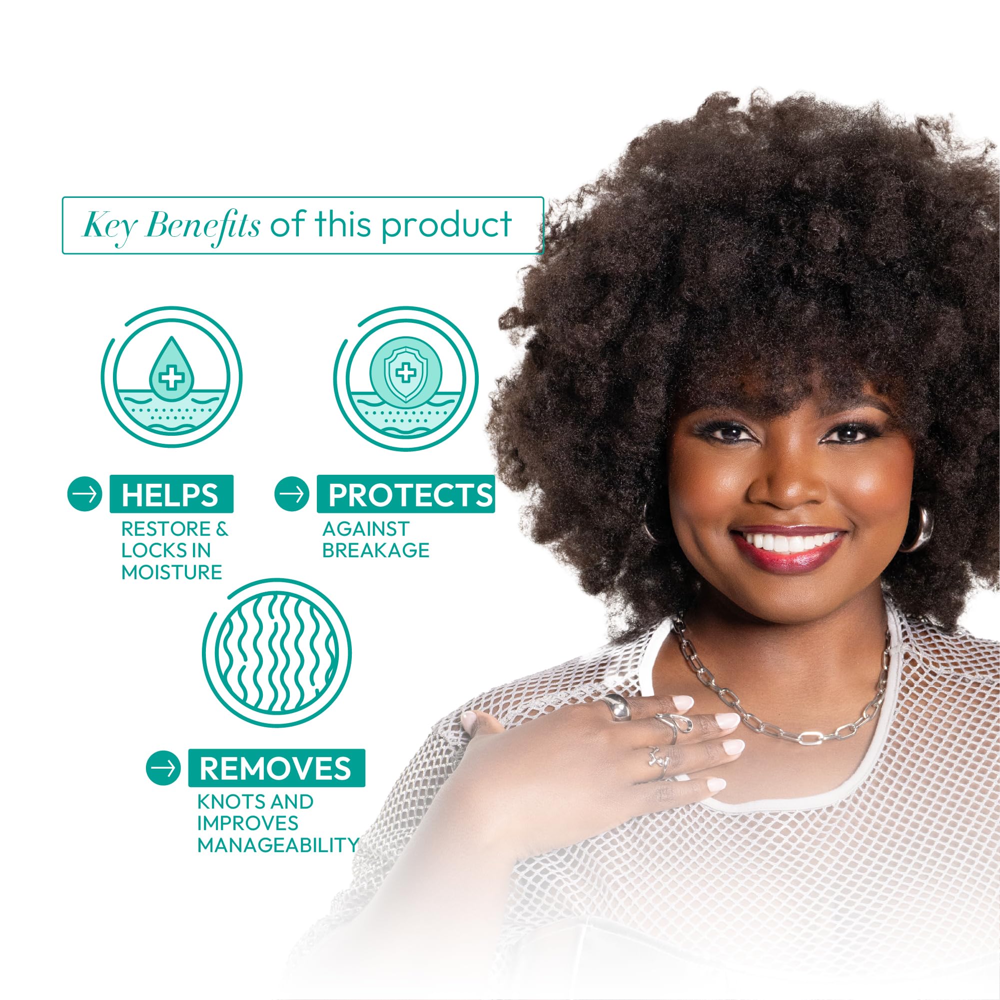 ORS démêlage doux cheveux sans casse.