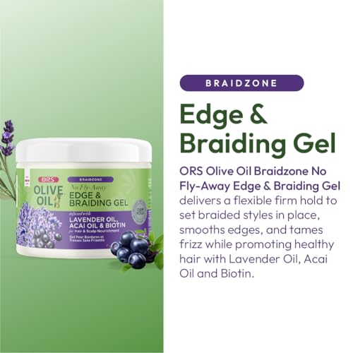 Lignes de partie impeccables avec le gel braiding ORS