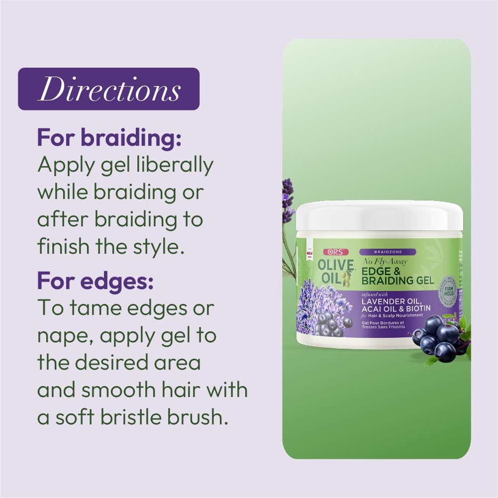 Utilisation quotidienne rapide avec le gel ORS braiding