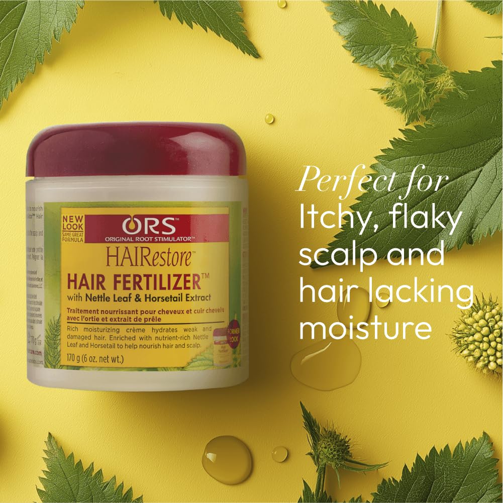 ORS HairRestore: soin adapté aux cuirs chevelus irrités.